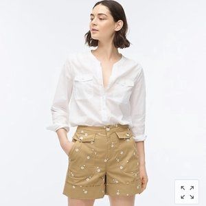 NWOT J. Crew Garment-dyed popover, XS